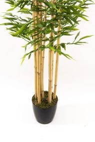 7 Gövdeli Yoğun Yapraklı 180 Cm Yapay Bambu Ağacı - Görsel 3