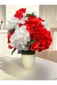 BEYAZ SAKSIDA YAPAY ORTANCA AĞACI 40 CM - Görsel 36