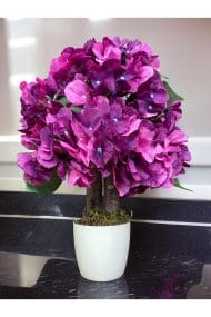 BEYAZ SAKSIDA YAPAY ORTANCA AĞACI 40 CM - Görsel 43